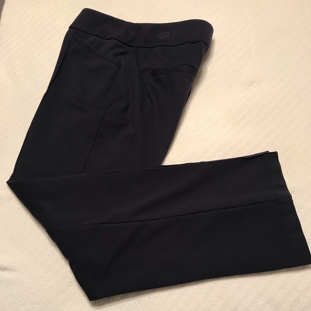 Ladies’ Dark Navy Knit Pull-On Pants, PM